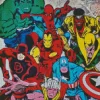 The Marvel Super Heroes Diamond Paintings