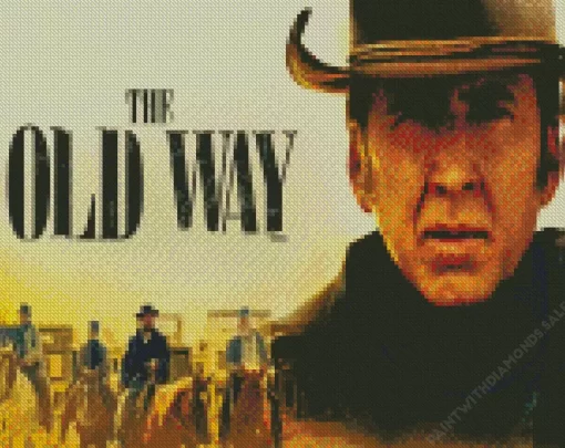 The Old Way Movie Poster Diamond By Numbers