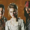 The Pirates of the Caribbean Characters Diamond Painting