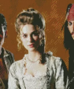 The Pirates of the Caribbean Characters Diamond Painting