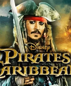 The Pirates Of The Caribbean Poster Diamond Painting