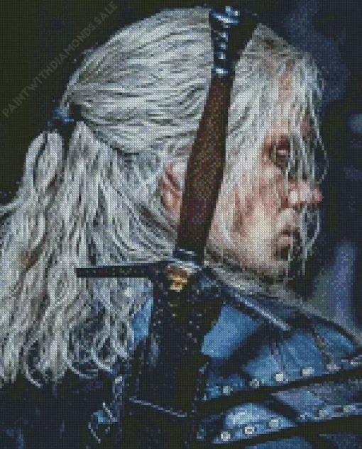 The Witcher Geralt Diamond Dotz