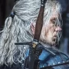 The Witcher Geralt Diamond Paints