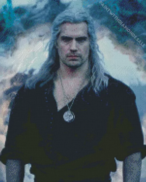 The Witcher Geralt Of Rivia Diamond Dotz