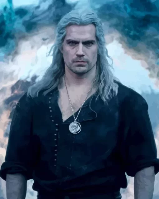 The Witcher Geralt Of Rivia Diamond Paints