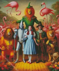 The Wizard Of Oz Movie Diamond By Numbers