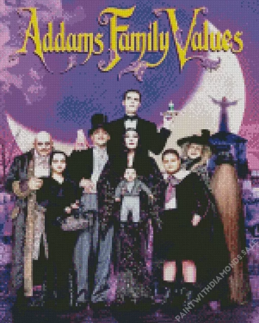 The addams family Diamond Dotz