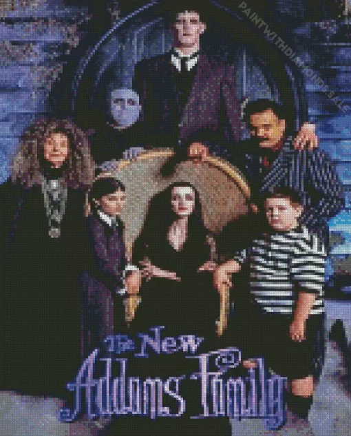 The addams family film Diamond Dotz