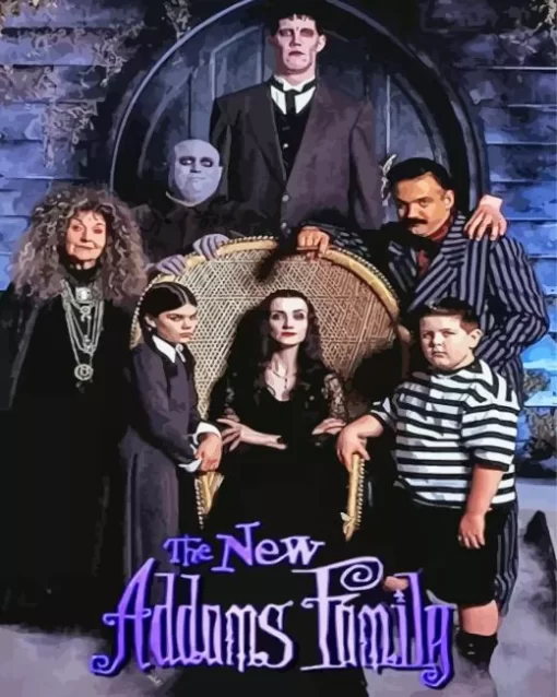 The addams family film Diamond Paintings