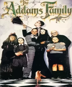 The addams family poster Diamond Paintings