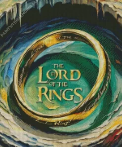 The lord of the rings film Diamond By Numbers