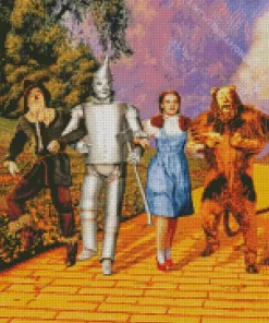 The wizard of oz characters Diamond By Numbers