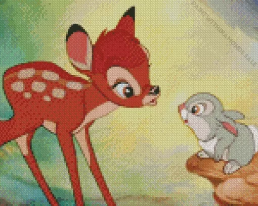 Thumper Bambi Diamond Painting