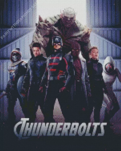 Thunderbolts Movie Diamond Paintings