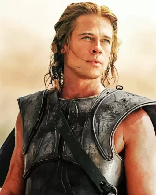 Trojan Brad Pitt Diamond Painting