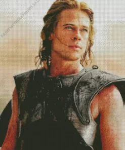 Trojan Brad Pitt Diamond Painting