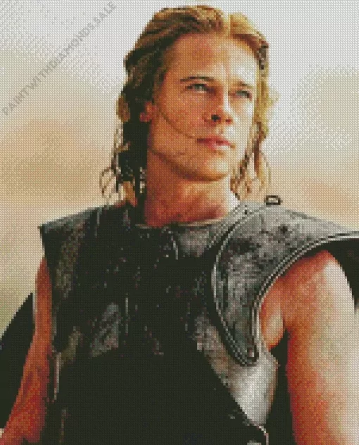 Trojan Brad Pitt Diamond Painting