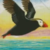 Tufted Puffin Art Diamond Painting