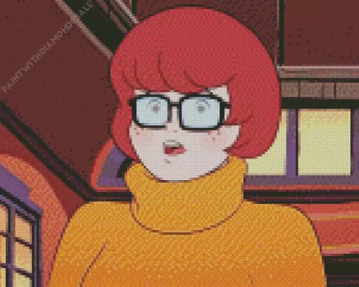 Velma Dinkley Scooby Doo Diamond Painting