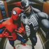 Venom And Spider Man Selfie Diamond Paintings