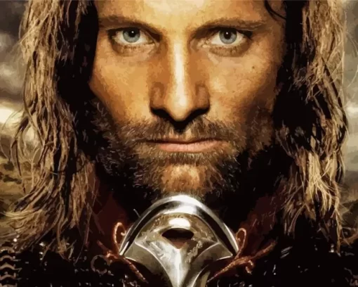 Viggo Mortensen The Lord Of The Rings Diamond Painting