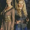 Vikings Aslaug And Lagertha diamond paints