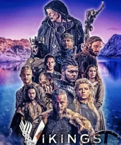 Vikings Characters Poster diamond dotz