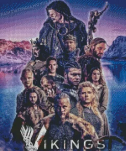 Vikings Characters Poster diamond paints