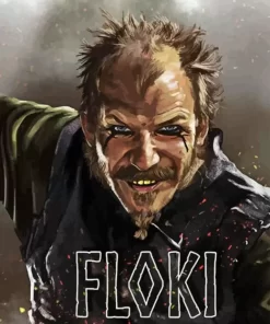 Vikings Floki Character diamond dotz