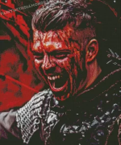 Vikings Ivar the Boneless diamond paints