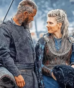 Vikings Lagertha And Ragnar diamond dotz