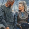 Vikings Lagertha And Ragnar diamond paints