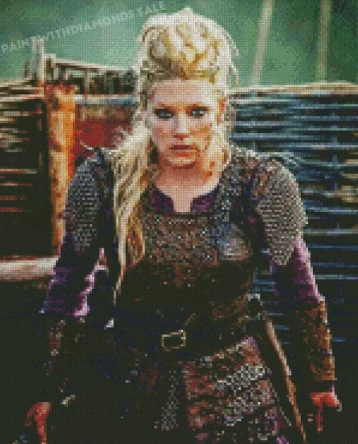 Vikings Lagertha diamond paints