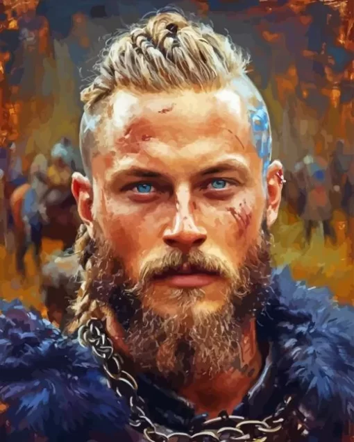 Vikings Ragnar Lothbrok diamond dotz