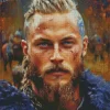 Vikings Ragnar Lothbrok diamond paints