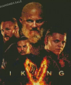 Vikings serie poster diamond paints