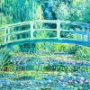 Waterlilies and Japanese Bridge diamond painting