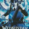 Wednesday Addams Movie Diamond By Numbers