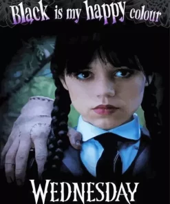 Wednesday Addams Poster Diamond Paintings