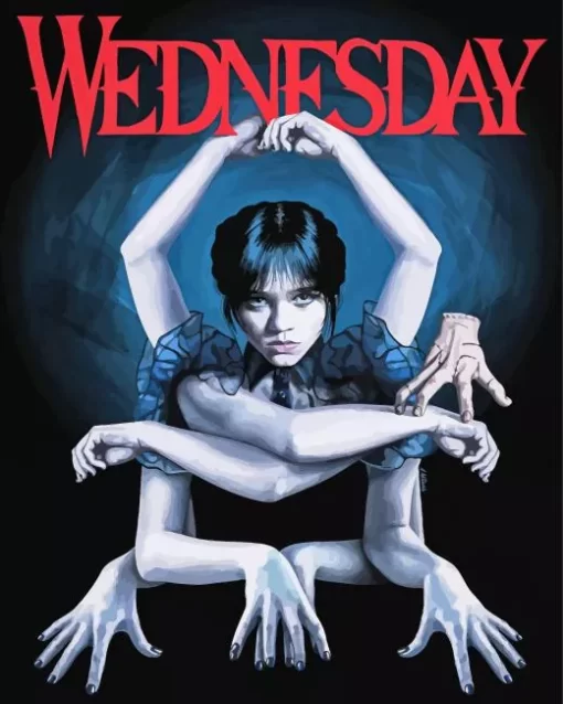 Wednesday film Diamond Paintings