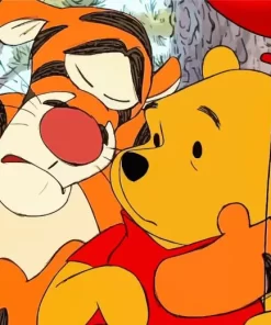 Winnie The Pooh And His Friend Diamond Painting