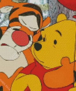 Winnie The Pooh And His Friend Diamond Painting