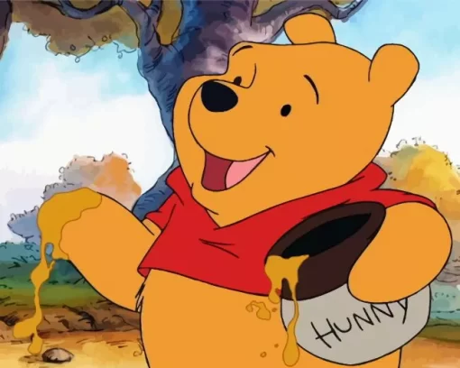 Winnie The Pooh Animation Diamond Painting