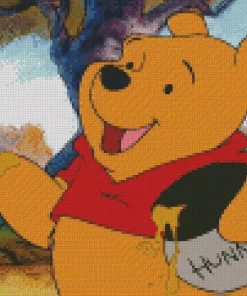 Winnie The Pooh Animation Diamond Painting