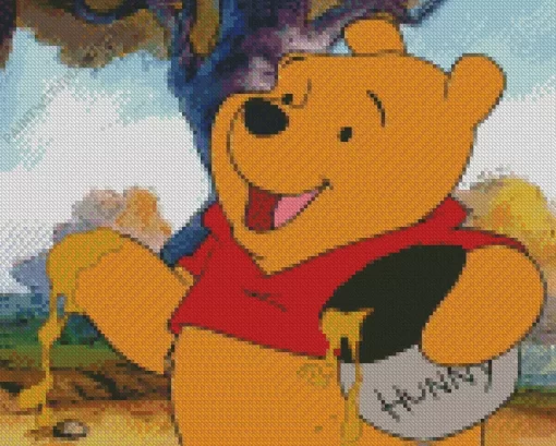 Winnie The Pooh Animation Diamond Painting