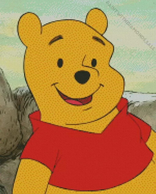 Winnie The Pooh Art Diamond Painting