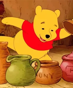 Winnie The Pooh Cartoon Diamond Painting