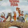 Winnie The Pooh Cartoon Poster Diamond Painting