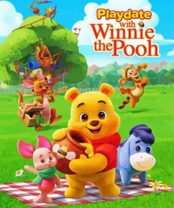 Winnie The Pooh Poster Diamond Painting