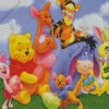 Winnie The Pooh With Friends Diamond Painting